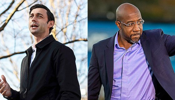 Raphael Warnock and Jon Ossoff