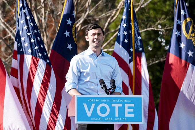 Jon Ossoff Speaks at Campaign Rally