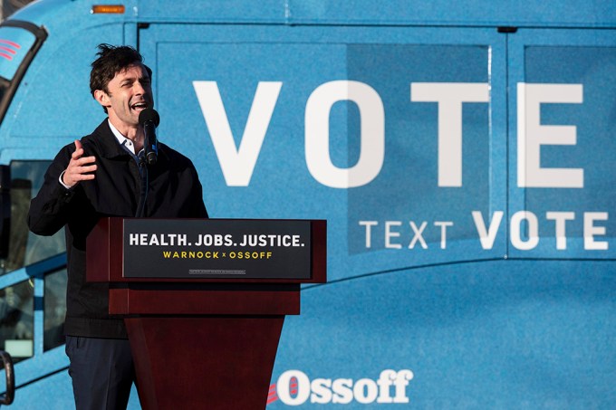 Jon Ossoff Addresses Supporters at Rally