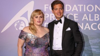 Rebel Wilson and Jacob Busch