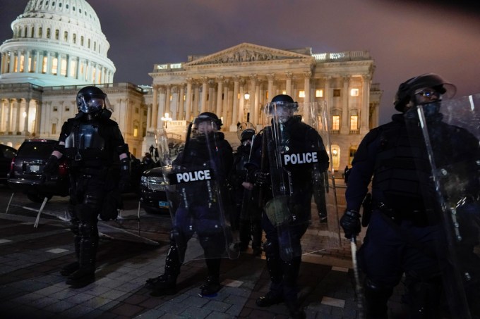 Authorities Removing Protesters