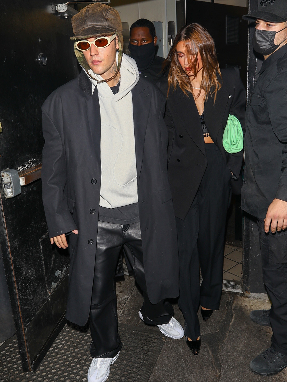 Los Angeles, CA  - Justin Bieber and Hailey Bieber look stylish as they leave The Nice Guy while enjoying a night out.

Pictured: Justin Bieber, Hailey Bieber

BACKGRID USA 9 FEBRUARY 2022 

BYLINE MUST READ: The Daily Stardust / BACKGRID

USA: +1 310 798 9111 / usasales@backgrid.com

UK: +44 208 344 2007 / uksales@backgrid.com

*UK Clients - Pictures Containing Children
Please Pixelate Face Prior To Publication*