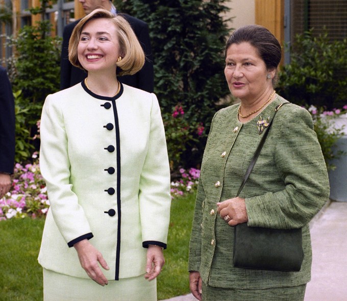 Hillary Clinton Looks Classy in White Suit