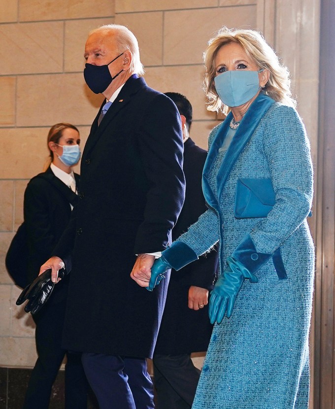 President-Elect Joe Biden Arrives With Dr. Jill Biden