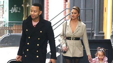 John Legend, Chrissy Teigen, Luna, Miles