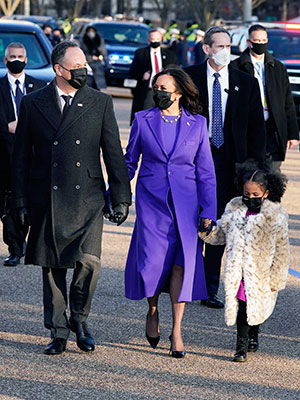 Kamala Harris & Doug Emhoff on Inauguration Day