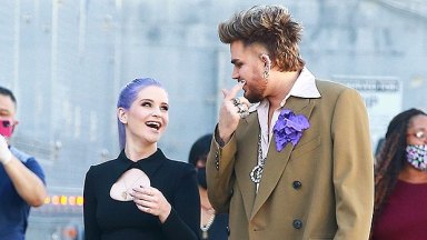 Kelly Osbourne and Adam Lambert