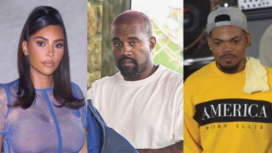 Kim Kardashian, Kanye West, Chance The Rapper