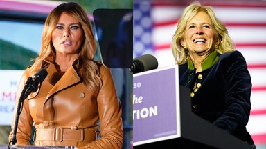 Melania Trump Jill Biden