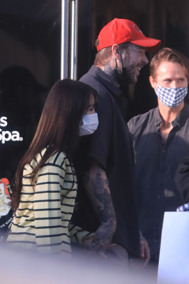 Post Malone & mystery woman