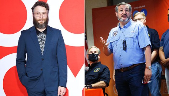 Seth Rogen Ted Cruz