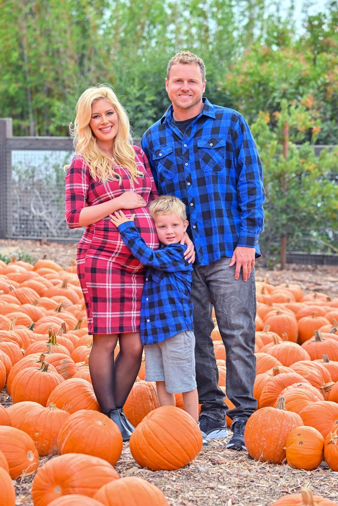 Heidi Montag and Spencer Pratt with their son Gunner