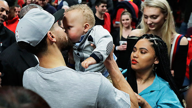 Steph & Ayesha Curry & their son Canon