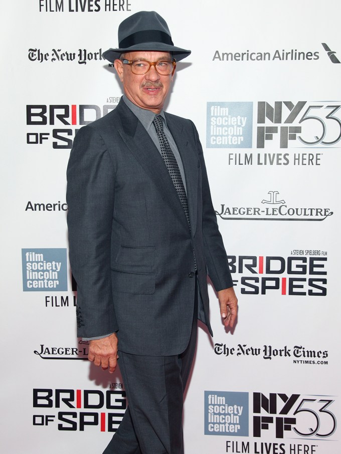 Tom Hanks At The New York Film Festival In 2015