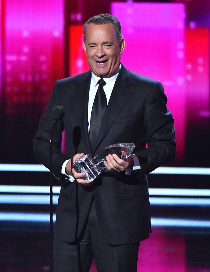 Tom Hanks At The 2017 People’s Choice Awards