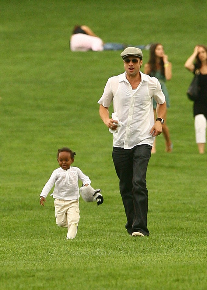 Brad & Zahara in Central Park