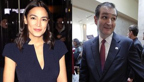 Alexandria Ocasio-Cortez & Ted Cruz