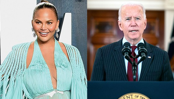 Chrissy Teigen, Joe Biden