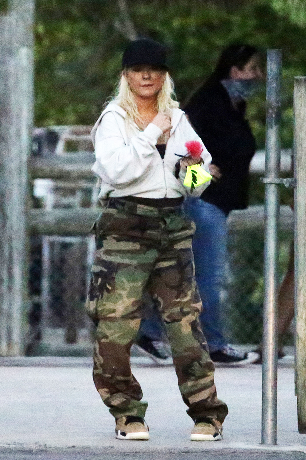 Christina Aguilera in Florida 