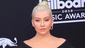 Christina Aguilera on the red carpet