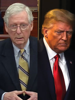 Mitch McConnell, Donald Trump