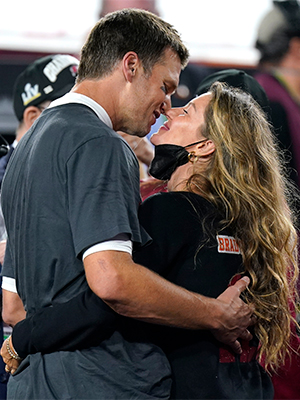 Gisele Bundchen & Tom Brady Super Bowl 2021