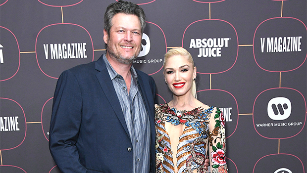 Gwen Stefani & Blake Shelton on the red carpet