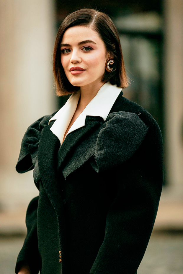 lucy hale paris fashion week