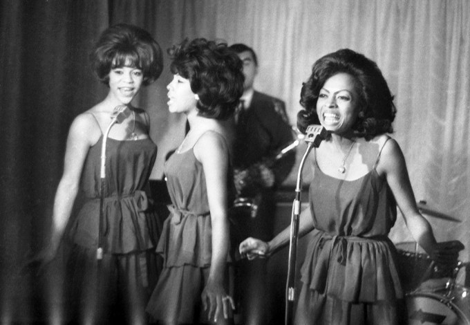 Mary Wilson With Diana Ross & Florence Ballard