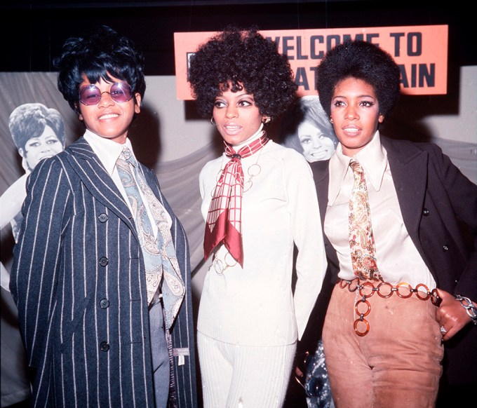 Mary Wilson With Diana Ross & Cindy Birdsong