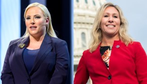 Meghan McCain and Majorie Taylor Greene