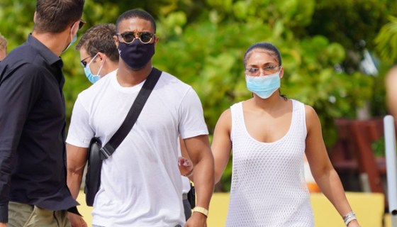 Michael B. Jordan & Lori Harvey