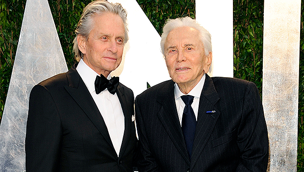 Michael and Kirk Douglas