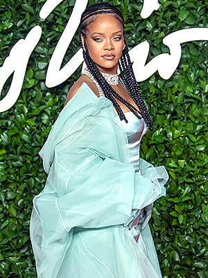 Rihanna on the red carpet