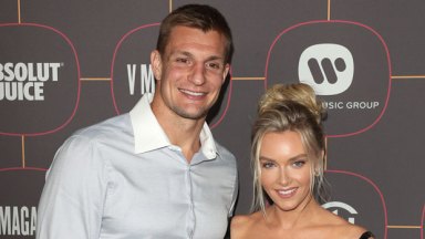 Rob Gronkowski and Camille Kostek