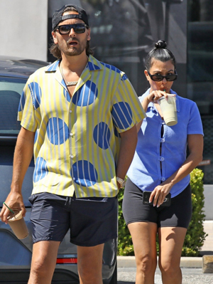 Scott Disick and Kourtney Kardashian