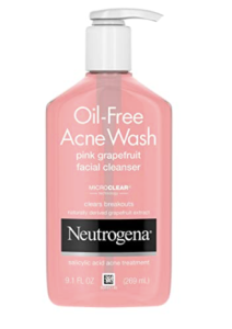 Neutrogena grapefruit acne face wash