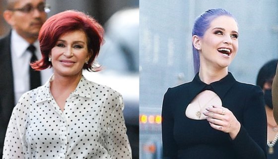 Sharon and Kelly Osbourne
