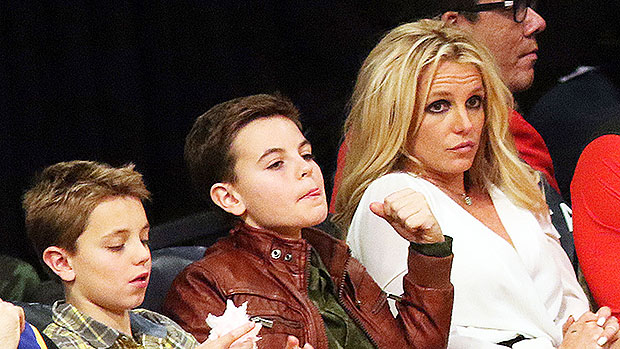 Britney Spears, Jayden James & Sean Preston