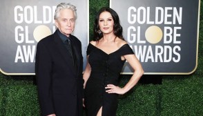 catherine zeta-jones michale douglas golden globes 2021