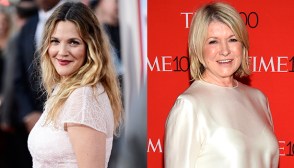 Drew Barrymore & Martha Stewart