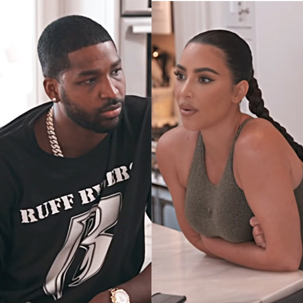 Tristan Thompson & Kim Kardashian 