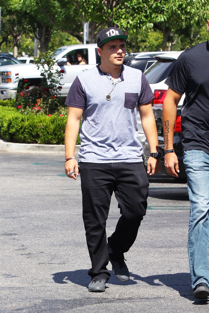 Prince Jackson Out in Calabasas