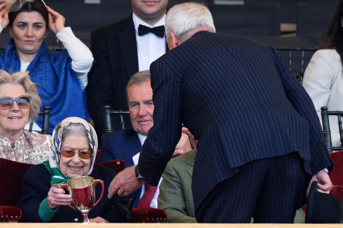 Queen Elizabeth at the Royal Windsor Horse Show