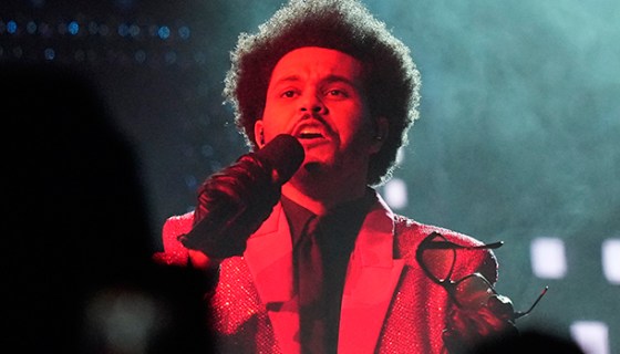 the weeknd super bowl