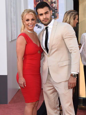Britney Spears and Sam Asghari