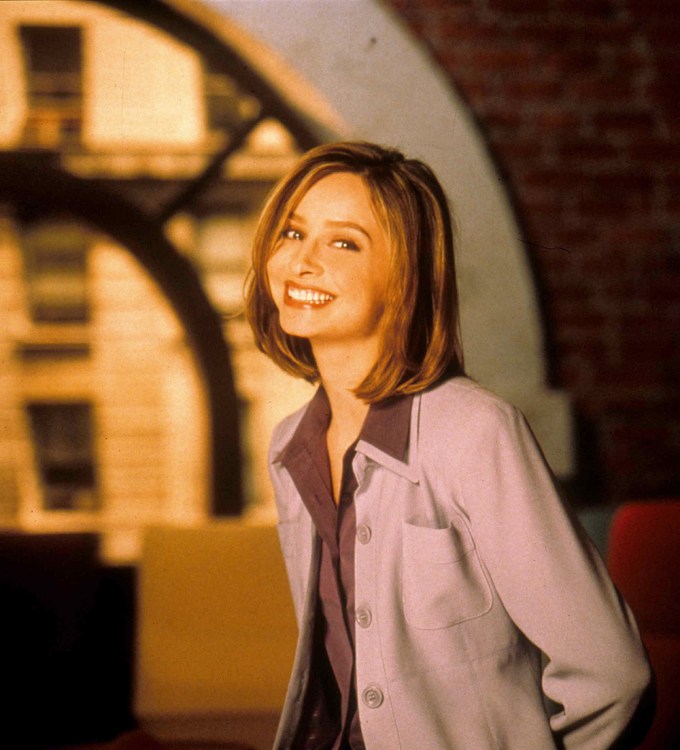 Calista Flockhart as Ally McBeal