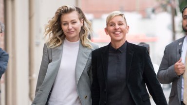 Portia de Rossi and Ellen DeGeneres