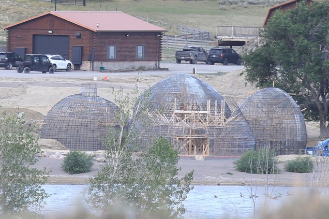 Igloos Pop Up at Kanye’s Ranch