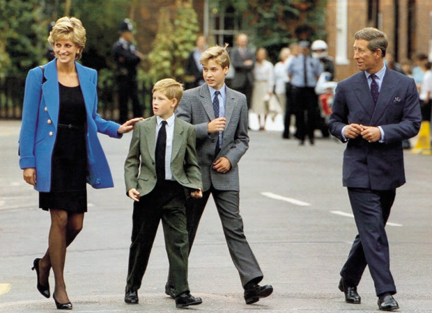 Princess Diana, Prince Harry, Prince William, Prince Charles